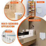 Cat & Dog Flaps: VEVOR Folding ABS Shower Seat, 15.7'' x 16.7'' Unfolded, Wall Mounted Fold Up Shower Bench with 440 lbs Load Capacity, Space Saving Fold Down Shower Chair for Seniors Pregnant Women Children Adults