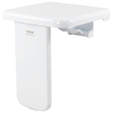 Cat & Dog Flaps: VEVOR Folding ABS Shower Seat, 15.7'' x 16.7'' Unfolded, Wall Mounted Fold Up Shower Bench with 440 lbs Load Capacity, Space Saving Fold Down Shower Chair for Seniors Pregnant Women Children Adults