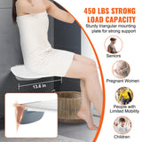 Cat & Dog Flaps: VEVOR Urea-formaldehyde Folding Shower Seat, 13.6'' x 12.8'' Unfolded, Wall Mounted Fold Up Shower Bench with 450 lbs Load Capacity, Space Saving Fold Down Shower Chair for Seniors Children Adults