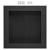 Bathroom Cabinets, Cupboards & Storage: VEVOR Shower Niche Ready for Tile 40.64 x 40.64 cm, Single Shelf Organizer, Square Corners Wall-inserted Niche Recessed, Sealed Protection Modern Soap Storage Niche for Shower Bathroom, Black