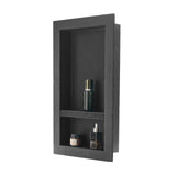 Bathroom Cabinets, Cupboards & Storage: VEVOR Shower Niche 40.6 x 71.1 x 10.2 cm Recessed Wall Shelf for Bathroom