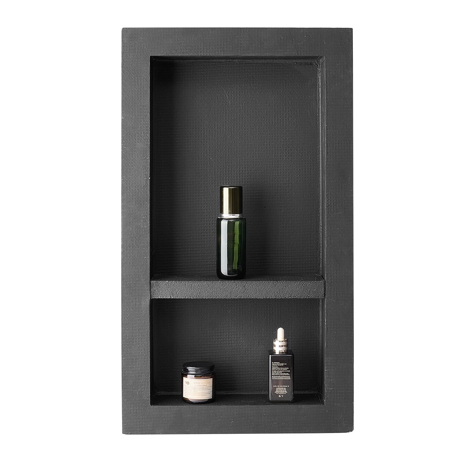 Bathroom Cabinets, Cupboards & Storage: VEVOR Shower Niche 40.6 x 71.1 x 10.2 cm Recessed Wall Shelf for Bathroom