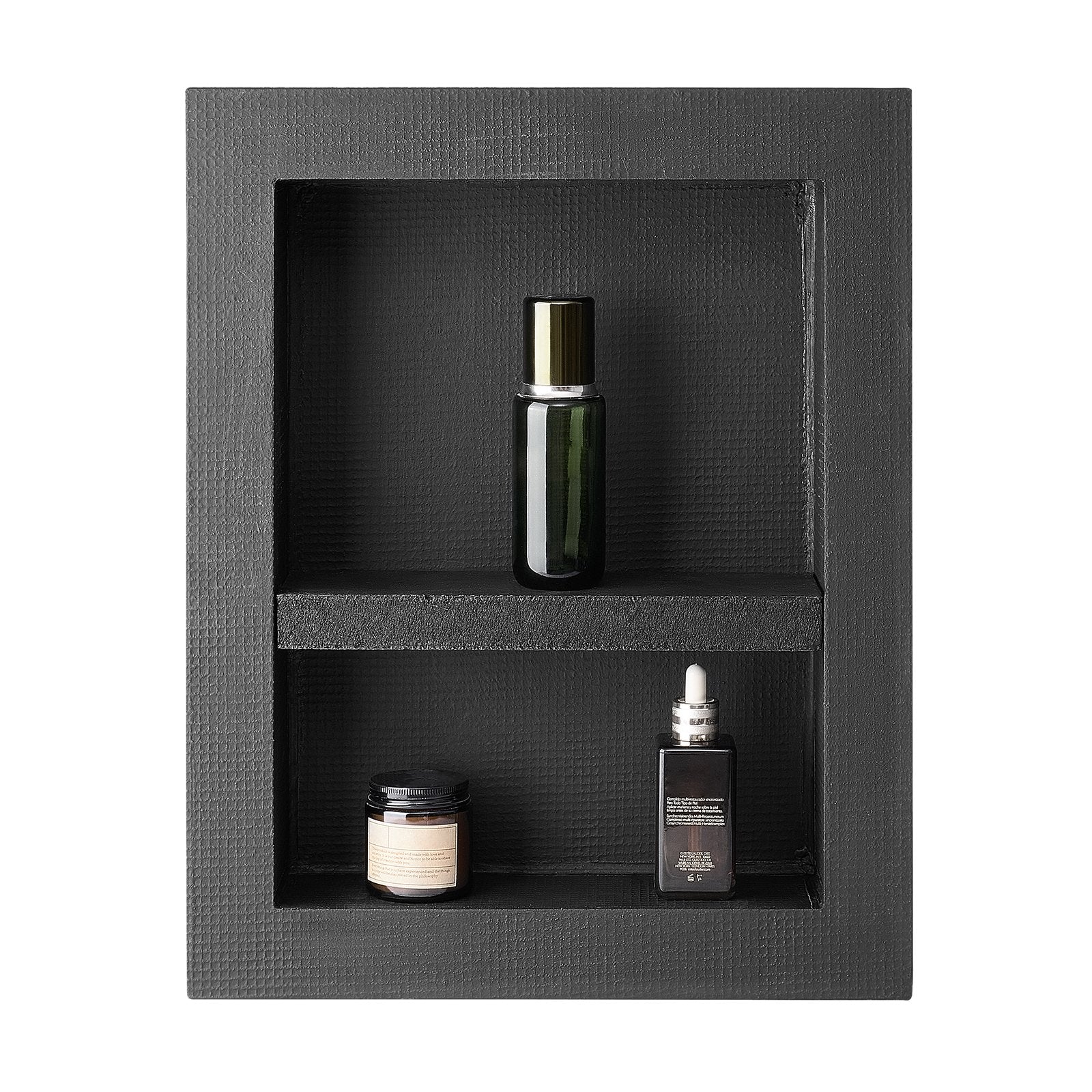 Bathroom Cabinets, Cupboards & Storage: VEVOR Shower Niche 40.6 x 50.8 x 10.2 cm Recessed Wall Divider Shelf Bathroom