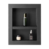 Bathroom Cabinets, Cupboards & Storage: VEVOR Shower Niche 40.6 x 50.8 x 10.2 cm Recessed Wall Divider Shelf Bathroom