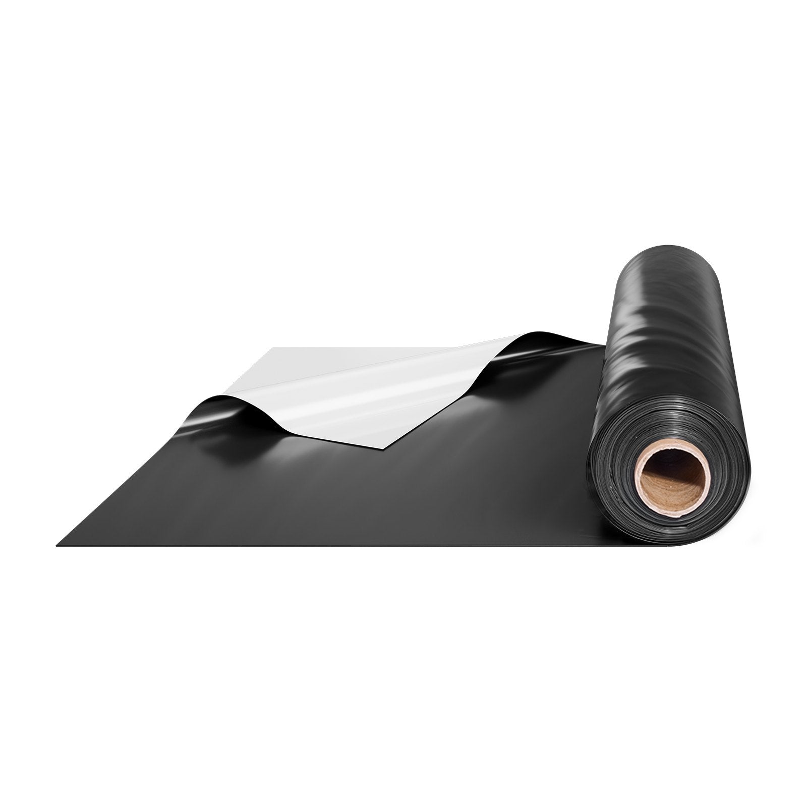 Aprons: VEVOR 10Mil Plastic Sheeting Roll 10 x 100 FT Heavy Duty Black & White