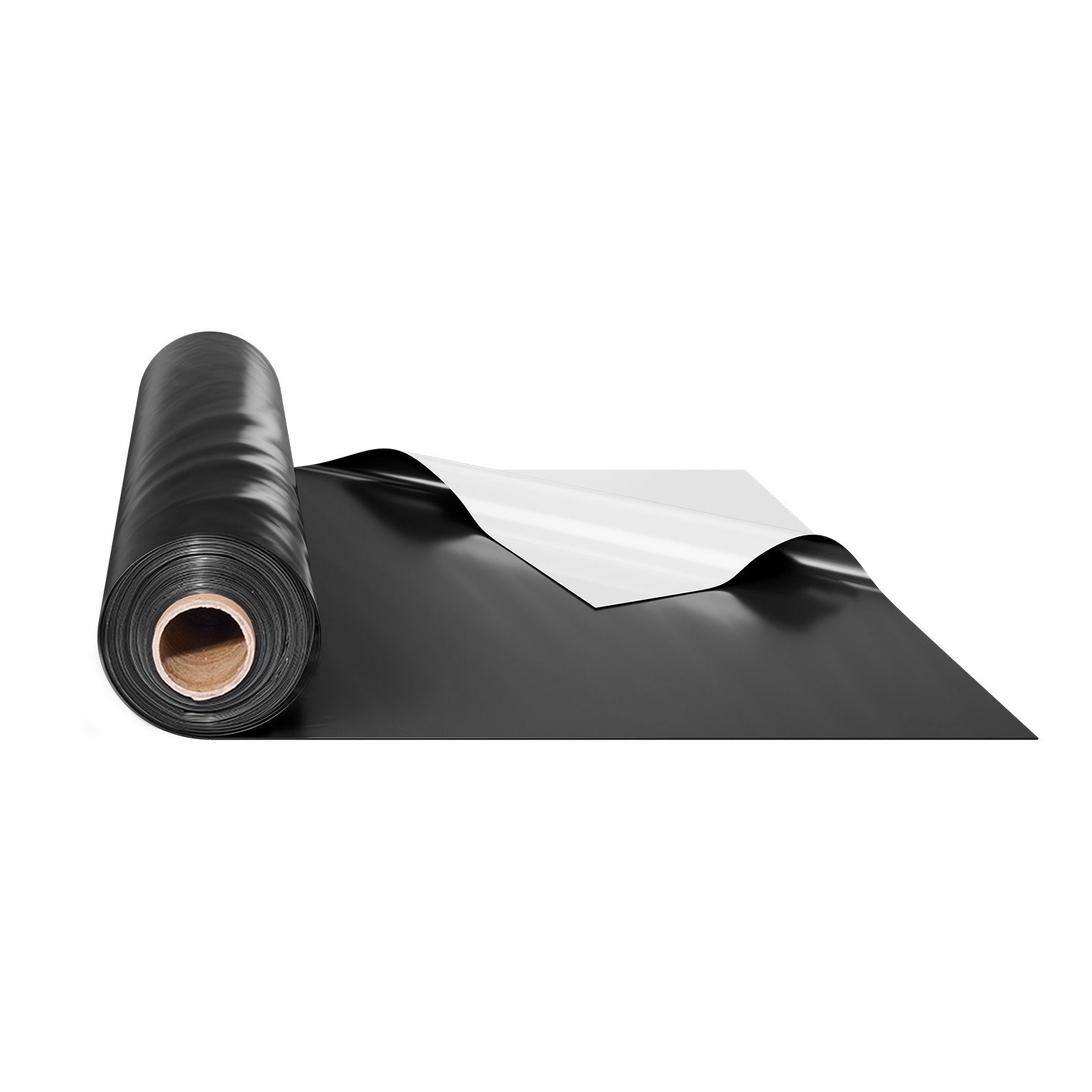 Aprons: VEVOR 10Mil Plastic Sheeting Roll 10 x 100 FT Heavy Duty Black & White