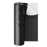Traffic Control & Parking Tools: VEVOR 6Mil Plastic Sheeting Roll 10 x 100 FT Heavy Duty Film Black & White