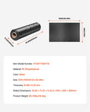 Traffic Control & Parking Tools: VEVOR 10Mil Plastic Sheeting Roll 20 x 100 FT Heavy Duty Polyethylene Black