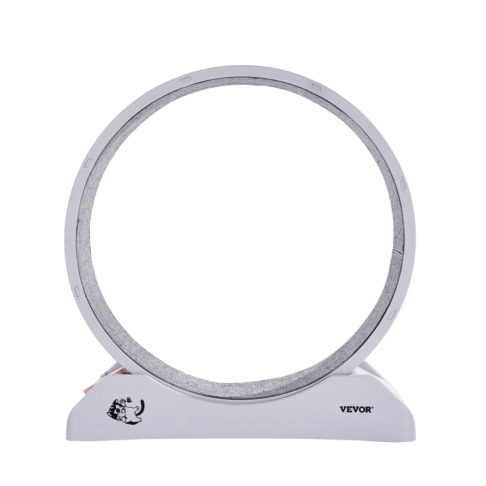 Cat Toys: VEVOR Cat Exercise Wheel, 31.5 in, Large Cat Running Wheel with Secure Brake & Carpeted Runway, Quiet Operation Cat Treadmill, Indoor Cats Exerciser Wheel for Pets Weight Loss & Health White