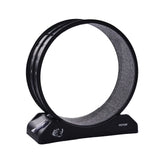 Cat Toys: VEVOR Cat Exercise Wheel, 31.5 in, Large Cat Running Wheel with Secure Brake & Carpeted Runway, Quiet Operation Cat Treadmill, Indoor Cats Exerciser Wheel for Pets Weight Loss & Health Black