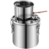 Distilling & Brewing: VEVOR Moonshine Still Water Alcohol Distiller 3Gal w/ Water Pump Stainless Steel