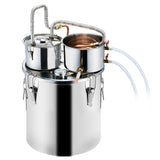 Distilling & Brewing: VEVOR Moonshine Still Water Alcohol Distiller 8Gal w/Thumper Keg & 8W Water Pump
