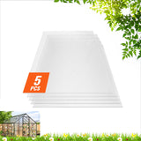 Caravan Accessories: VEVOR 5 Pack Polycarbonate Greenhouse Panels 2' X 4' X 0.32'' Roof Sheets