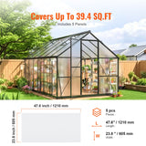 Caravan Accessories: VEVOR 5 Pack Polycarbonate Greenhouse Panels 2' X 4' X 0.32'' Roof Sheets