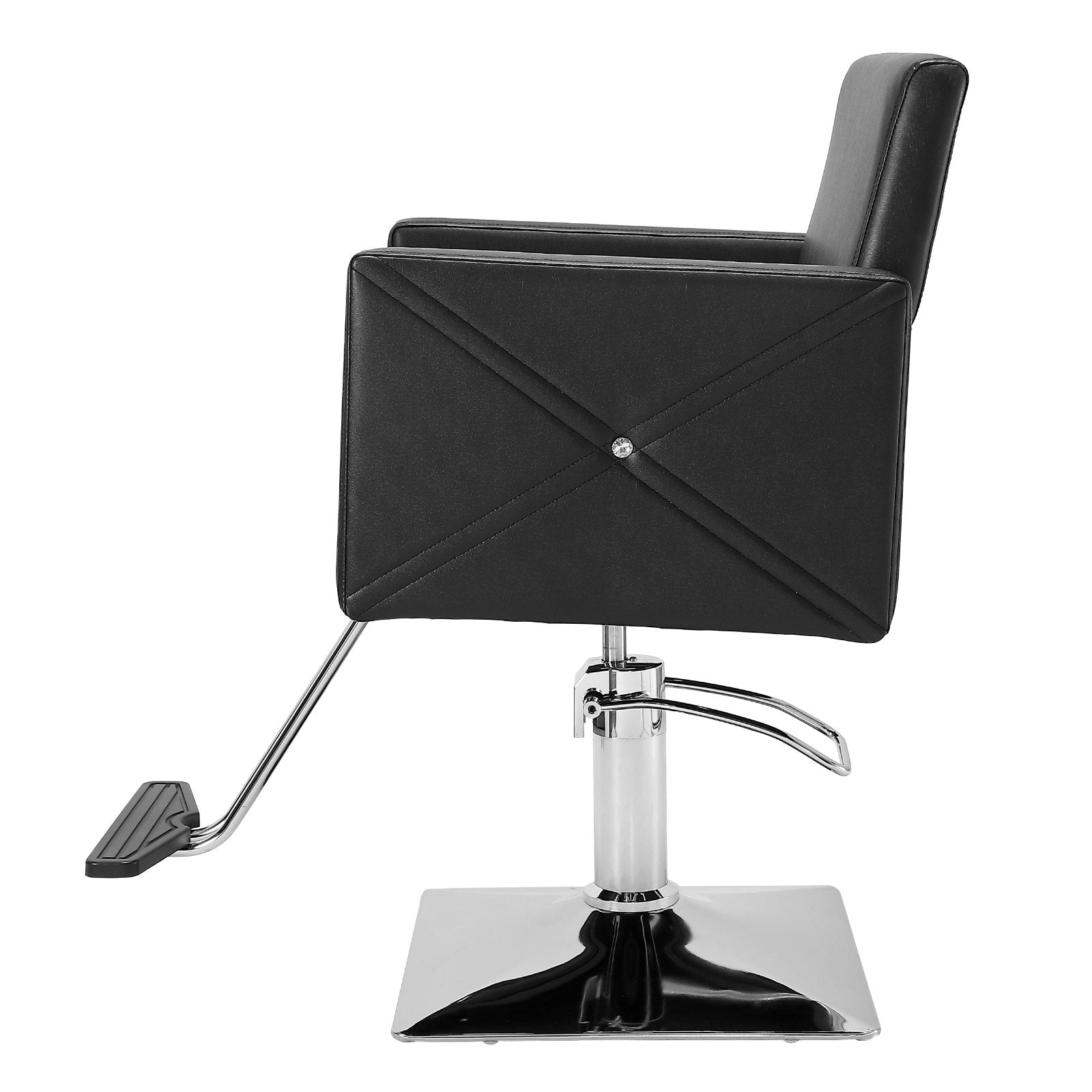 Mobility & Accessibility: VEVOR Salon Chair, Barber Chair for Hair Stylist, Styling Chair with Heavy Duty Hydraulic Pump, Swivel Hair Salon Chair with Footrest for Beauty Spa Shampoo, Max Load Weight 330 lbs, Black
