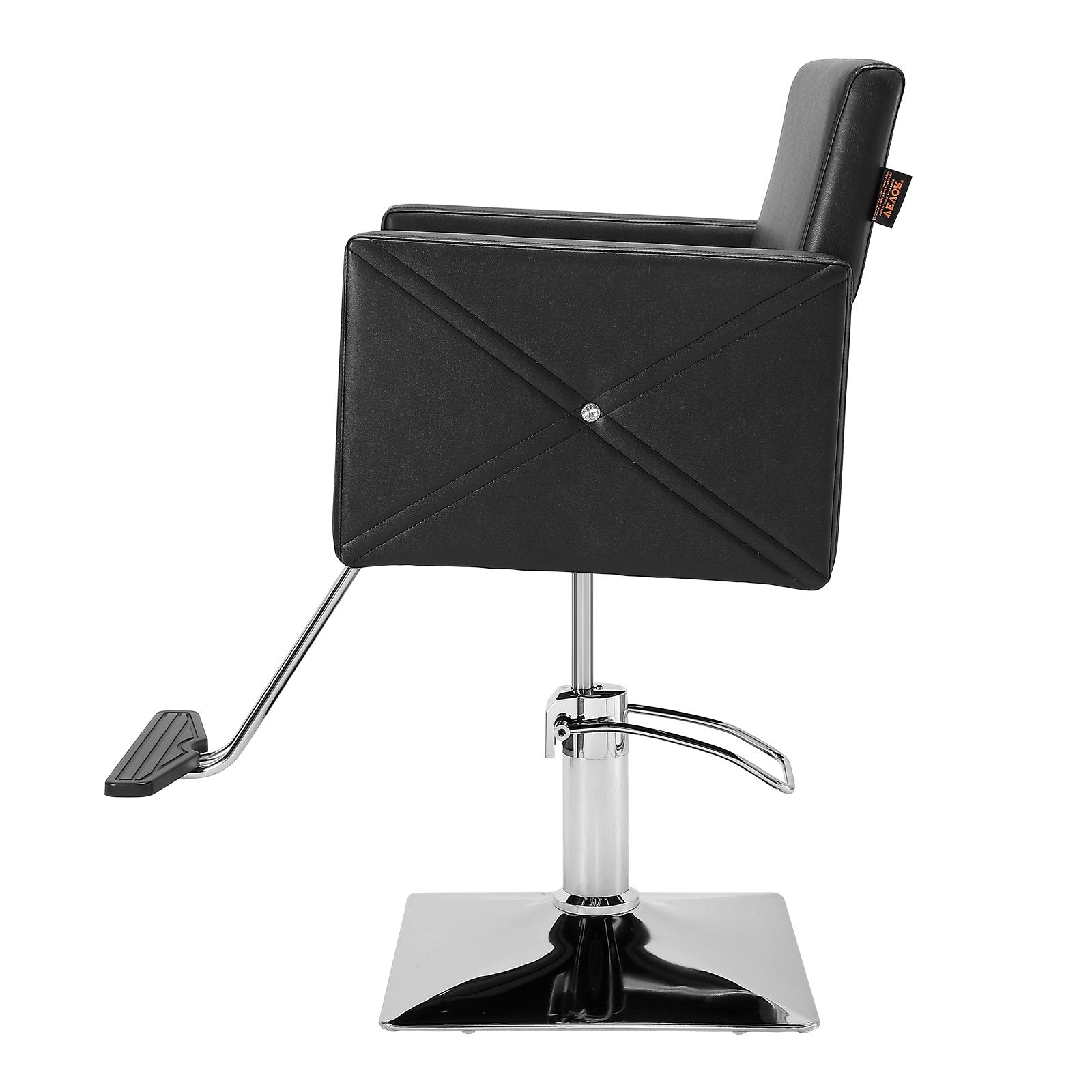 Mobility & Accessibility: VEVOR Salon Chair, Barber Chair for Hair Stylist, Styling Chair with Heavy Duty Hydraulic Pump, Swivel Hair Salon Chair with Footrest for Beauty Spa Shampoo, Max Load Weight 330 lbs, Black