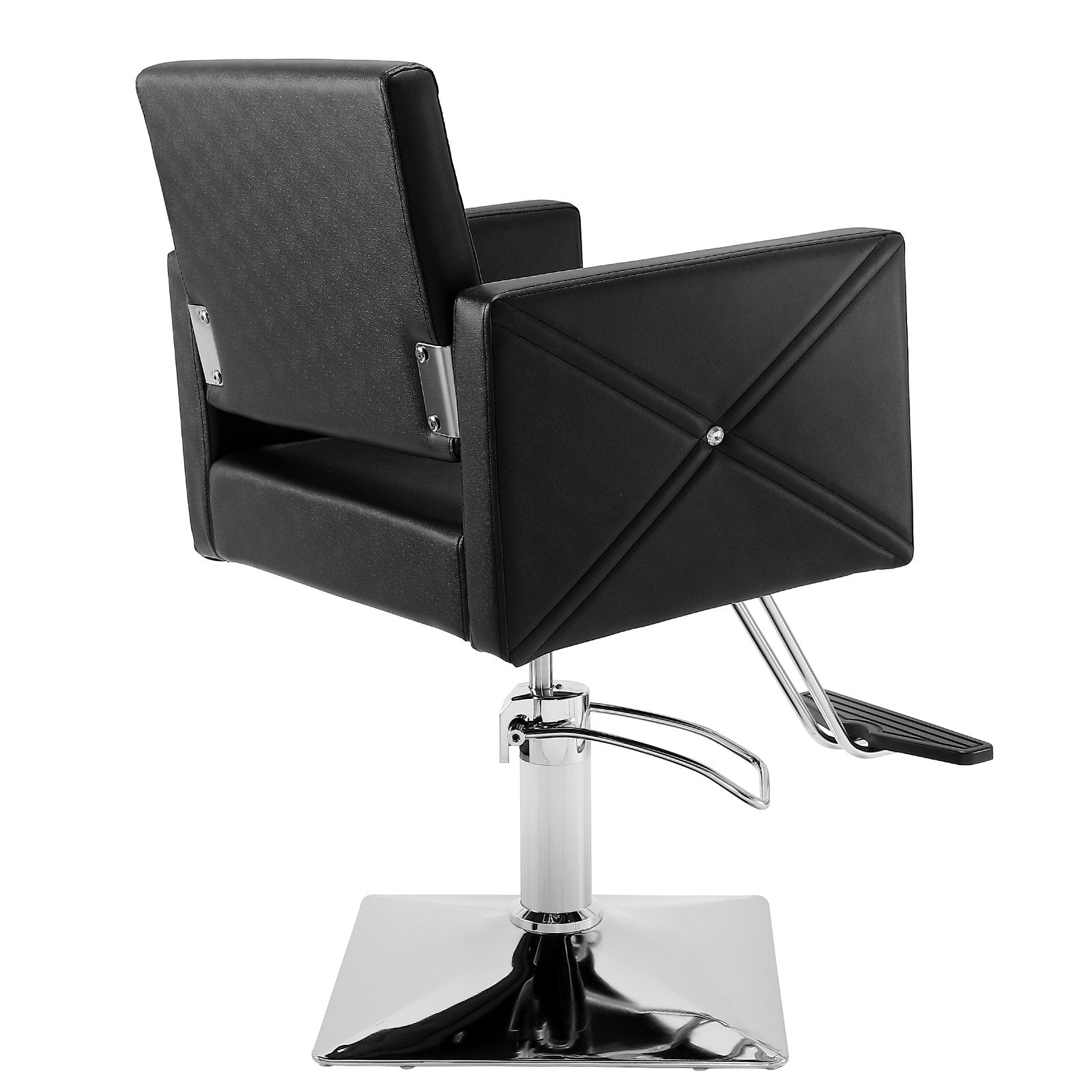 Mobility & Accessibility: VEVOR Salon Chair, Barber Chair for Hair Stylist, Styling Chair with Heavy Duty Hydraulic Pump, Swivel Hair Salon Chair with Footrest for Beauty Spa Shampoo, Max Load Weight 330 lbs, Black