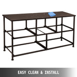 Clothing & Wardrobe Storage: VEVOR Dresser Storage Tower with 5 Fabric Drawer Steel Frame Storage Cabinet Bin Storage Organizer Unit Fabric Cube Dresser Chest Cabinet Coffee Wide (Coffee/Wide)