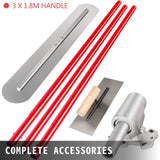 Masonry Tools: Vevor Bull Float Concrete Float 1200x200mm Concrete Tool Trowel Float Handle & Bracket