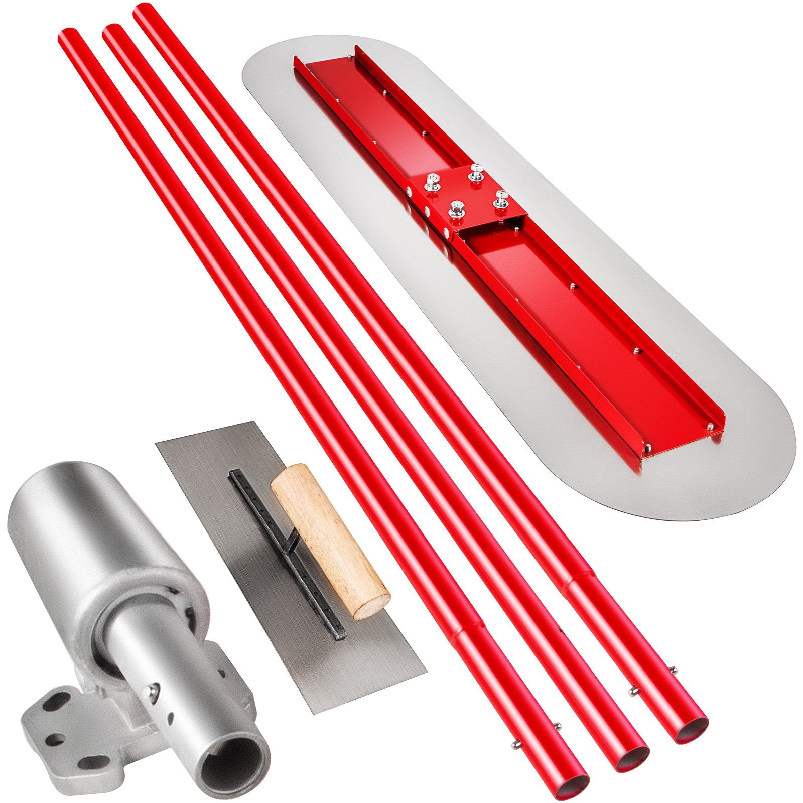 Masonry Tools: VEVOR Bull Float Manganese Steel Concrete Float 1200x300mm Concrete Float Tool Cement Tool Bull Concrete Kit Bull Pool Float Bull Float Handle Bull Float Bracket Concrete Tool Finishing Bull Float