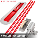 Masonry Tools: VEVOR Bull Float Manganese Steel Concrete Float 1200x300mm Concrete Float Tool Cement Tool Bull Concrete Kit Bull Pool Float Bull Float Handle Bull Float Bracket Concrete Tool Finishing Bull Float