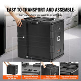 Food Storage: VEVOR Insulated Food Pan Carrier, 82 Qt Hot Box for Catering, LLDPE Food Box Carrier w/ Double Buckles, Front Loading Food Warmer w/ Handles, Stackable End Loader for Restaurant, Canteen, etc. Black