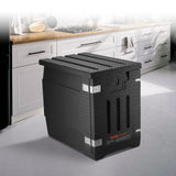 Food Storage: VEVOR Insulated Food Pan Carrier, 90L Hot Box for Catering, LLDPE Food Box Carrier with Double Buckles, Front Loading Food Warmer for Restaurant, Canteen, etc.
