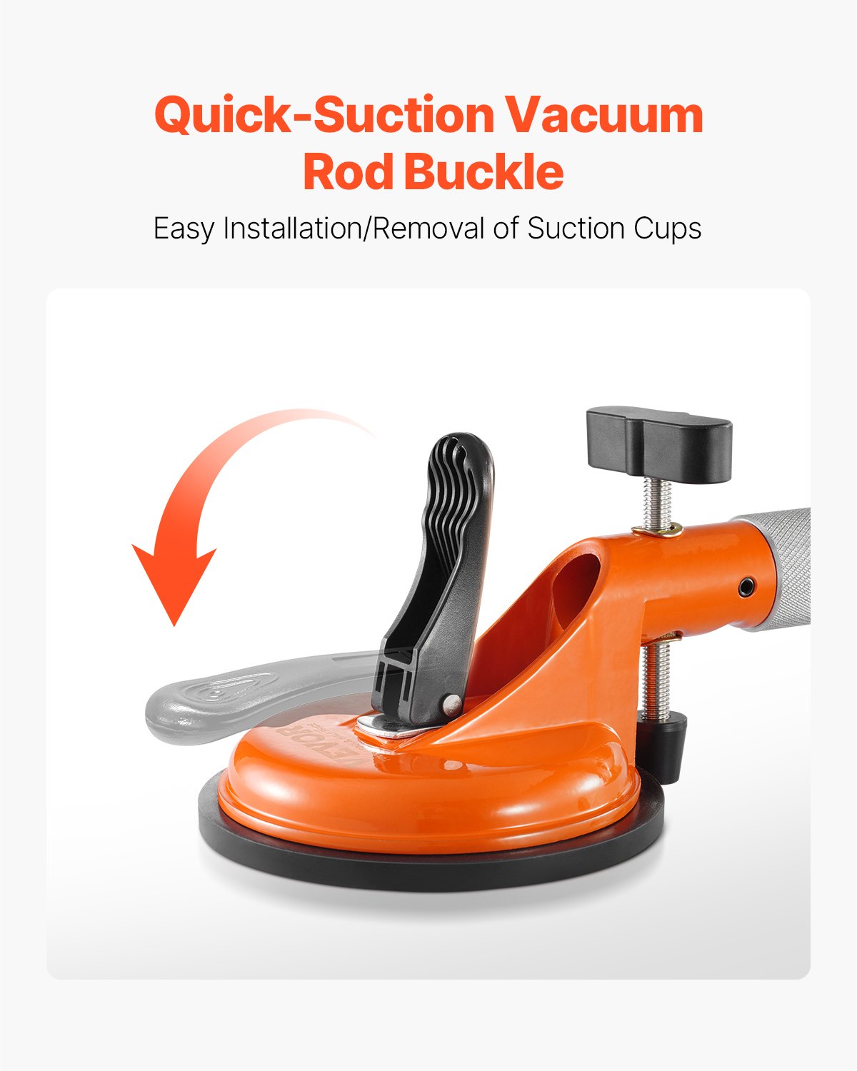Kitchen & Bathroom DIY: VEVOR Seamless Seam Setter 5" Suction Cup for Countertop Seam Joining & Leveling