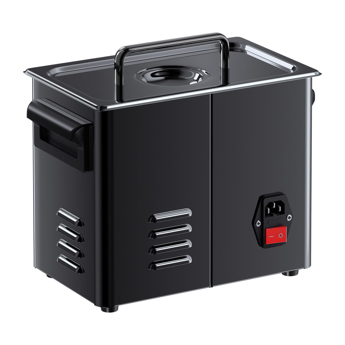 3L Ultrasonic Cleaner, Professional Ultrasonic Cleaner Machine with Knob Control, Stainless Steel Cleaning Machine with Basket and Cleaning Ball, for Watches, Razors, Jewelry, Coins and More