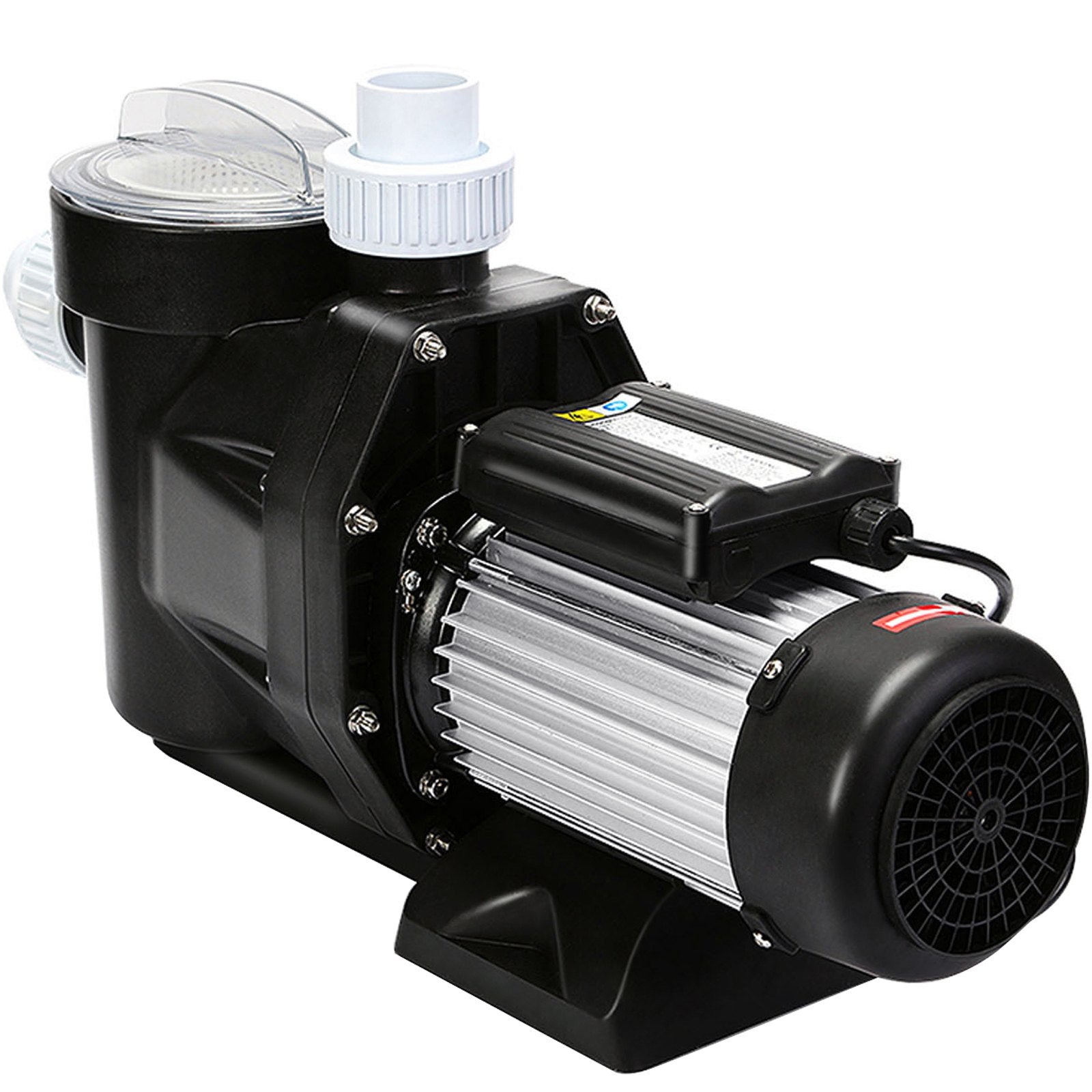 Fountain & Ponds Accessories: VEVOR Swimming Pool Filter Pump 2.5HP, 1850W Swimming Pool Pump 148GPM, Single Speed Filter for Spa Water Circulation Above Ground Apply Swimming Pool, Bathtub