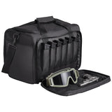 Basketball & Basketball Accessories: VEVOR Range Bag for 3 Pistols Tactical Gun Range Bag Single Shoulder Strip Black