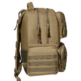 Camp Safety Equipment: VEVOR Tactical Range Backpack for 6 Pistols, Gun Backpack with 6 Independent Pistol Bags & 10 Magazines, Pistol Backpack for Outdoor Hunting Shooting, Range Bag for Handguns Lockable Zipper,  Brown