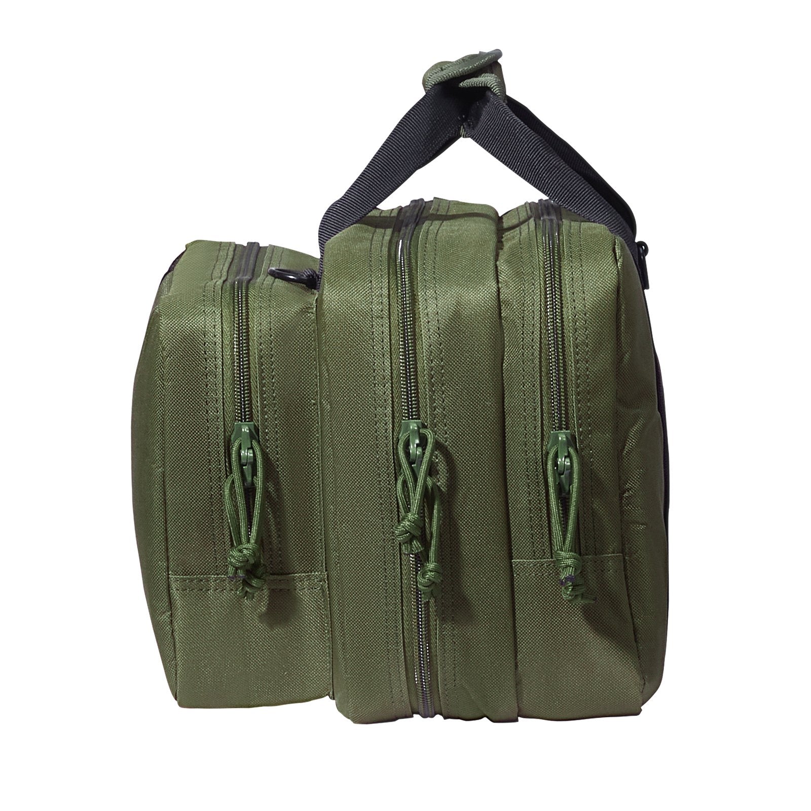 Clothing & Wardrobe Storage: VEVOR Range Bag for 2 Pistols Tactical Gun Bag 2 Built-in Pistol Bags Green