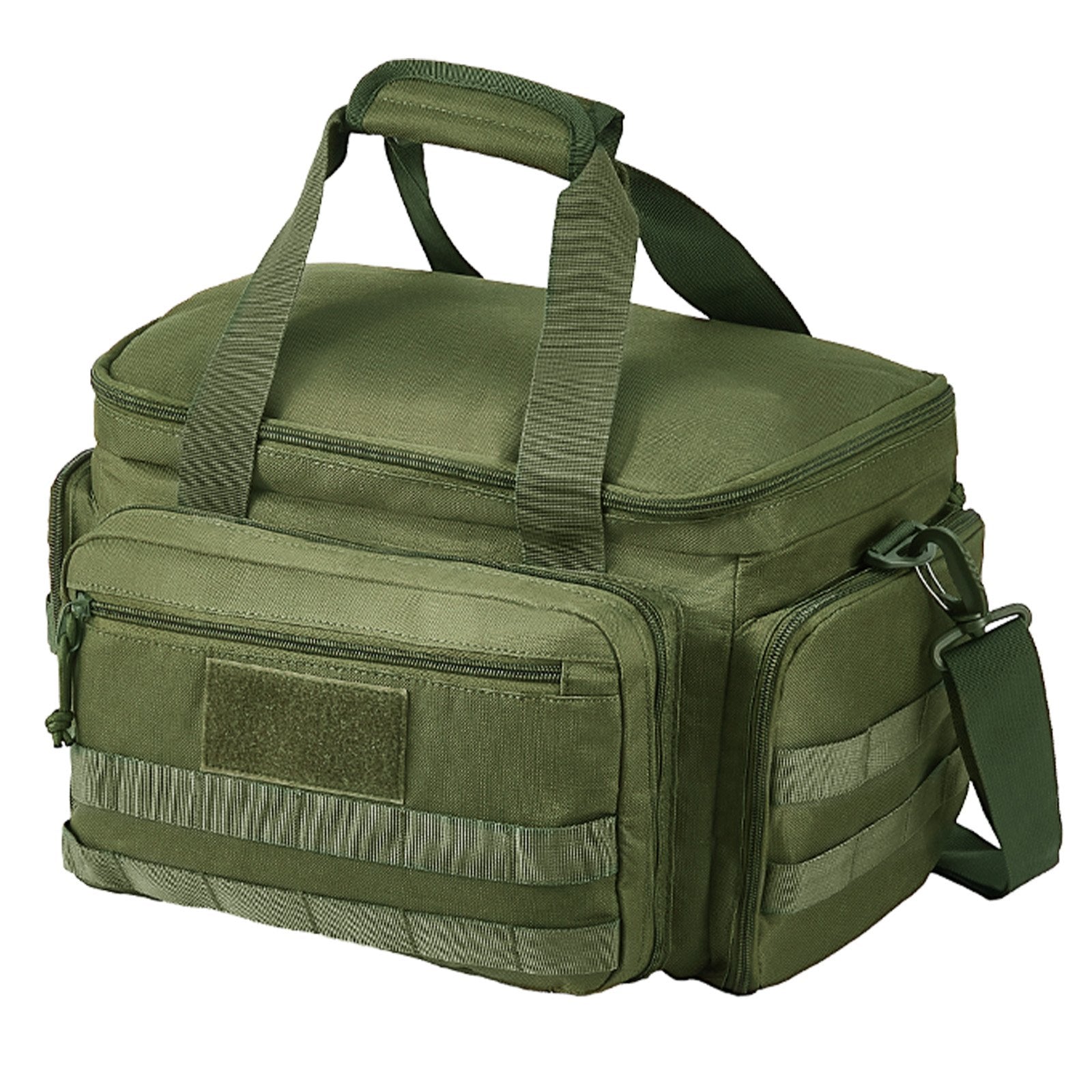 Camp Safety Equipment: VEVOR Soft Pistol Case for 4 Pistols Handgun Bag Outdoor Hunting Shooting Green