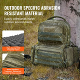 Basketball & Basketball Accessories: VEVOR Tactical Range Backpack for 6 Pistols Gun Backpack Green