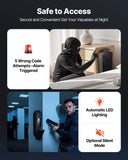 Sofas & Sofa Beds: VEVOR Gun Safe, Slider Handgun Gun Safe with Screen, Fingerprint/Password/Key, 3-Way Quick Access Firearm Case Box with LED for 1 Pistol & Magazine, Mounted Gun Box for Nightstand Bedside Desk Car