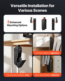 Sofas & Sofa Beds: VEVOR Gun Safe, Slider Handgun Gun Safe with Screen, Fingerprint/Password/Key, 3-Way Quick Access Firearm Case Box with LED for 1 Pistol & Magazine, Mounted Gun Box for Nightstand Bedside Desk Car