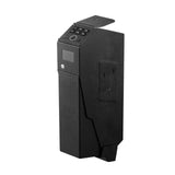 Sofas & Sofa Beds: VEVOR Gun Safe, Slider Handgun Gun Safe with Screen, Fingerprint/Password/Key, 3-Way Quick Access Firearm Case Box with LED for 1 Pistol & Magazine, Mounted Gun Box for Nightstand Bedside Desk Car
