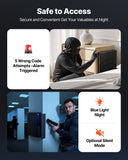 Sofas & Sofa Beds: VEVOR Gun Safe, Slider Handgun Gun Safe with Fingerprint/Password/Key, 3-Way Quick Access Firearm Case Box with Lighting for 1 Pistol & Magazine, Mounted Pistol Gun Box for Nightstand Bedside Desk Car