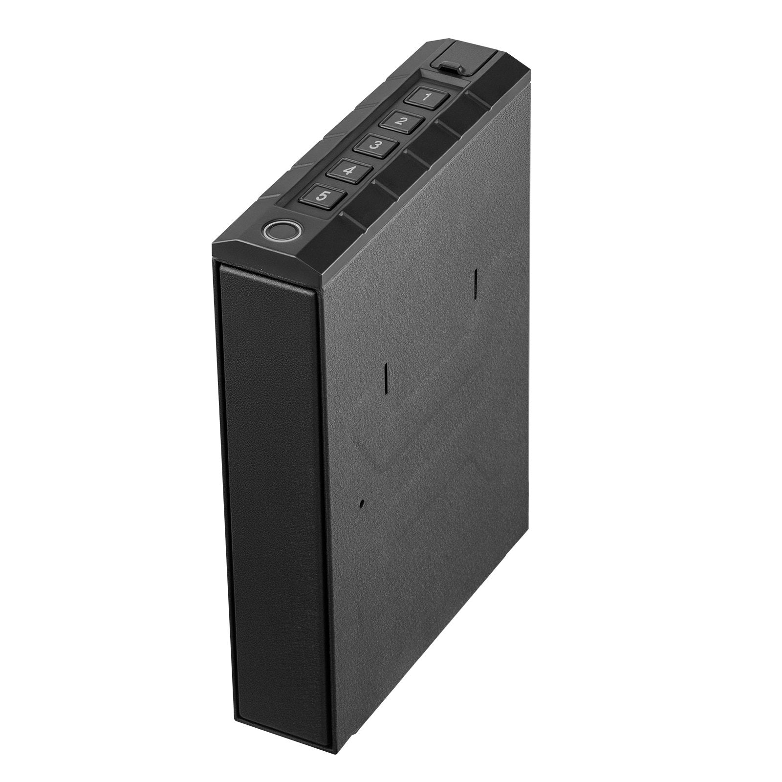 Sofas & Sofa Beds: VEVOR Gun Safe, Slider Handgun Gun Safe with Fingerprint/Password/Key, 3-Way Quick Access Firearm Case Box with Lighting for 1 Pistol & Magazine, Mounted Pistol Gun Box for Nightstand Bedside Desk Car