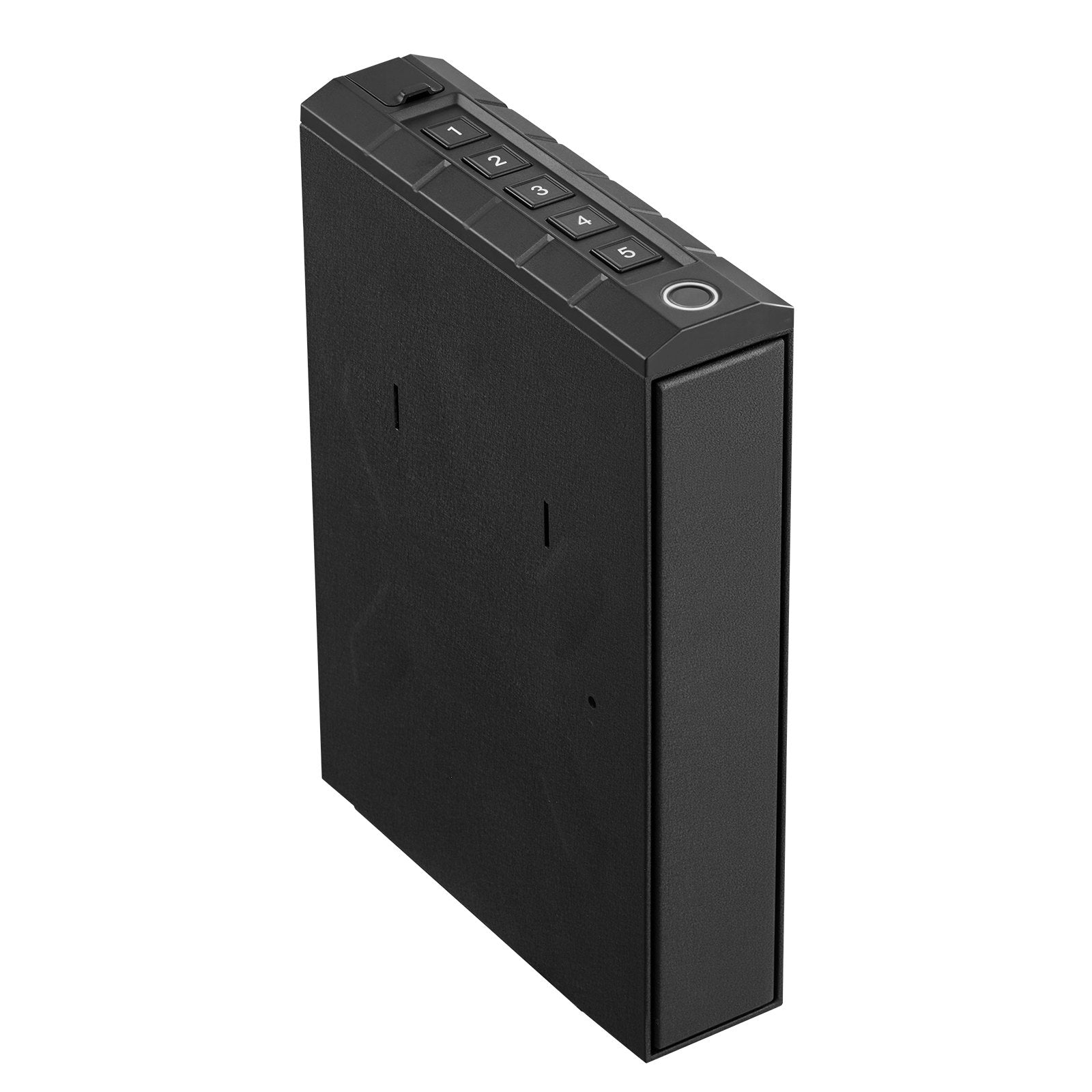 Sofas & Sofa Beds: VEVOR Gun Safe, Slider Handgun Gun Safe with Fingerprint/Password/Key, 3-Way Quick Access Firearm Case Box with Lighting for 1 Pistol & Magazine, Mounted Pistol Gun Box for Nightstand Bedside Desk Car