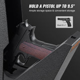 Automotive Repair & Speciality Tools: VEVOR Mounted Gun Safe for Pistols Biometric Gun Safe 3 Access Ways for 1 Pistol