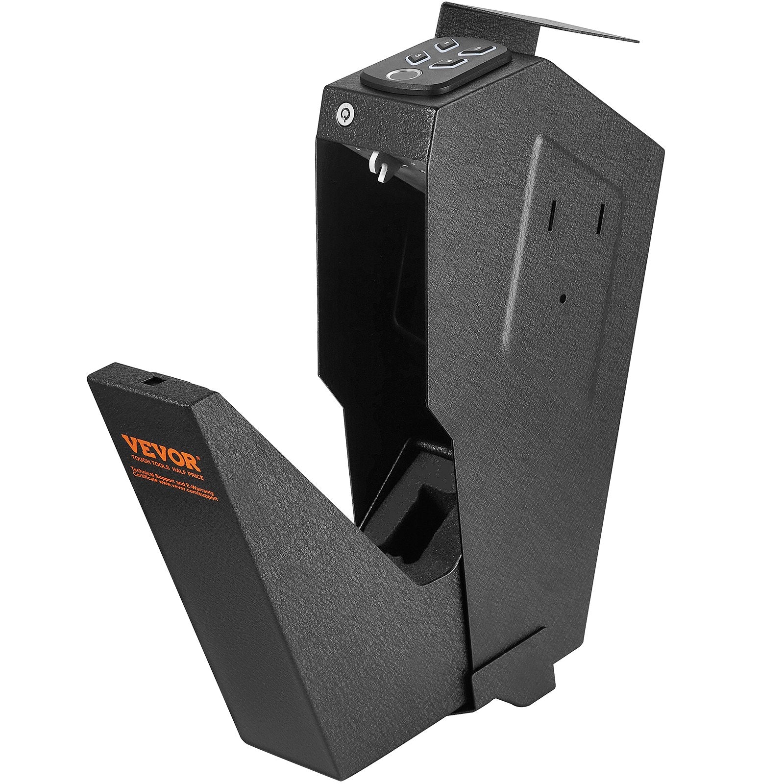 Automotive Repair & Speciality Tools: VEVOR Mounted Gun Safe for Pistols Biometric Gun Safe 3 Access Ways for 1 Pistol