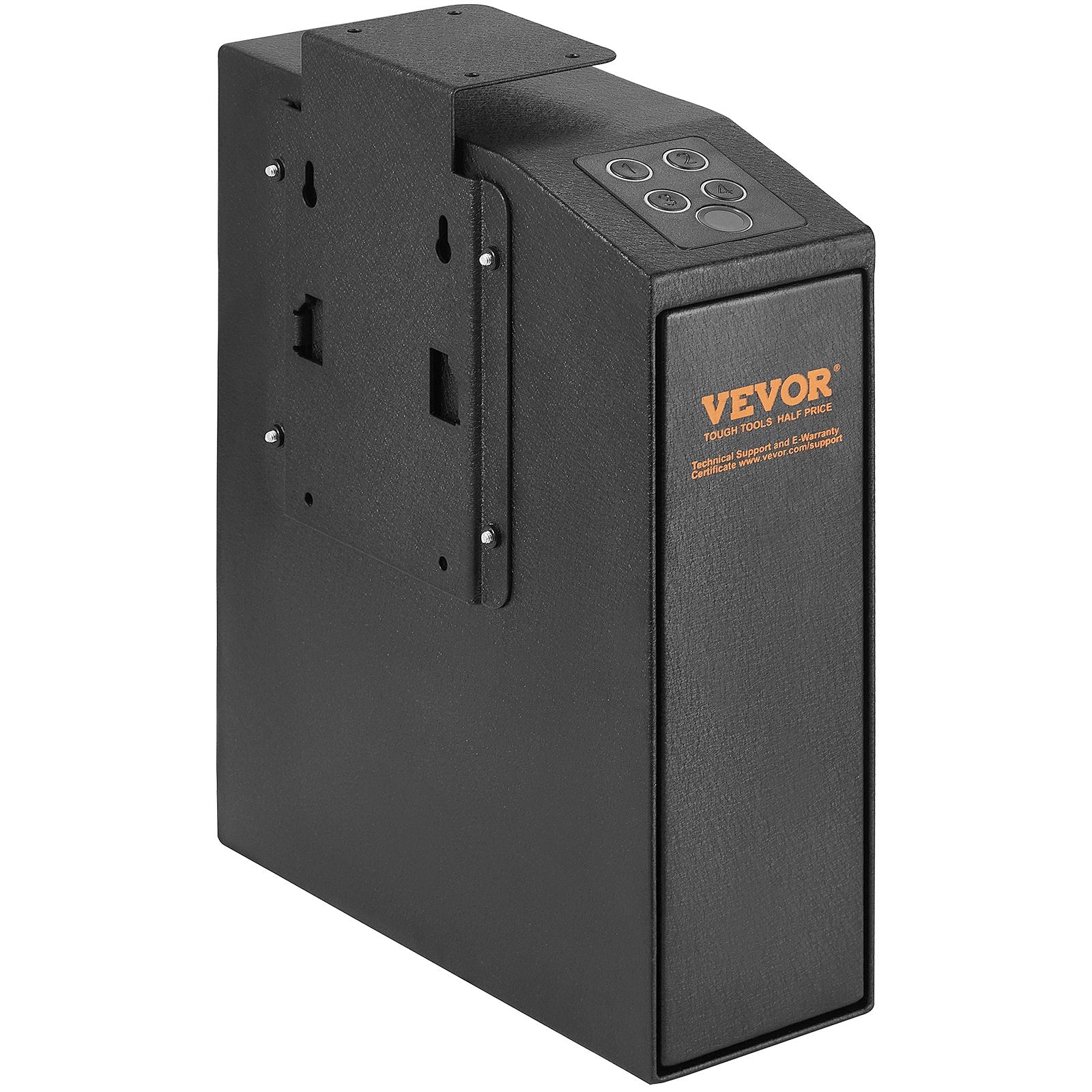 Automotive Repair & Speciality Tools: VEVOR Mounted Gun Safe for Pistols Biometric Gun Safe 3 Access Ways 1 Pistol