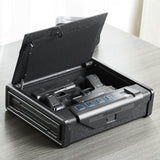 Automotive Repair & Speciality Tools: VEVOR Gun Safe for Pistols Biometric Gun Safe with 3 Access Ways for 2 Pistols