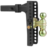 Bicycle Stands & Storage: VEVOR Adjustable Trailer Hitch, 25.4 cm Drop & 21.59 cm Rise Hitch Ball Mount with 5.08 cm Receiver, Solid Tube, 6350 kgs GTW, 5.08 cm & 5.08-0.79 cm 45# Steel Tow Balls with Key Lock for Truck Towing