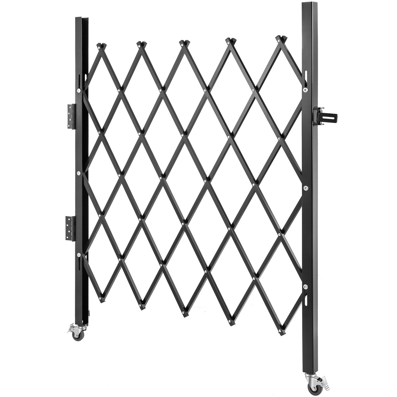 Fence & Gate Accessories: VEVOR Single Folding Security Gate Folding Door Gate 37"W x 48"H Scissor Gate