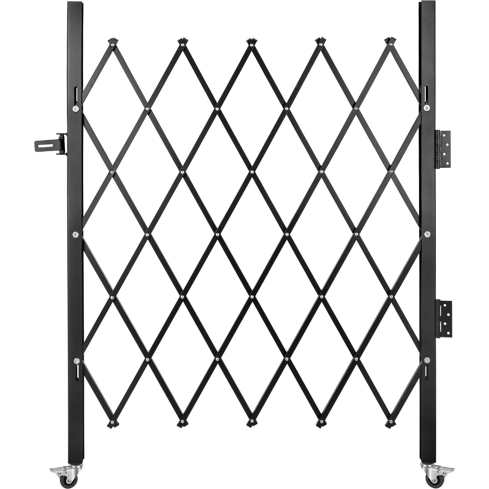 Fence & Gate Accessories: VEVOR Single Folding Security Gate Folding Door Gate 37"W x 48"H Scissor Gate