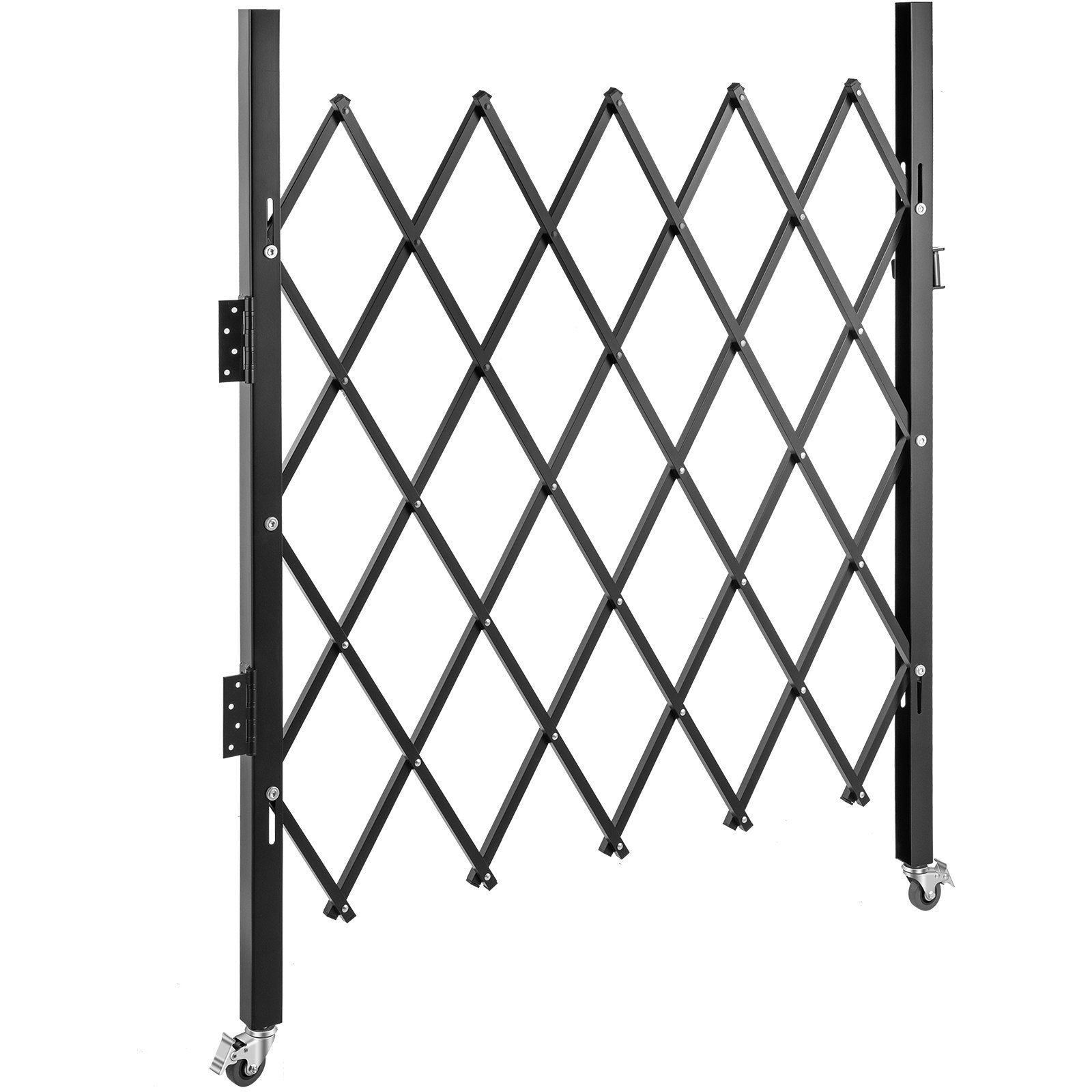 Fence & Gate Accessories: VEVOR Single Folding Security Gate Folding Door Gate 48"H x 66"W Scissor Gate