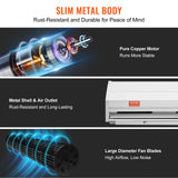 Curtain Accessories: VEVOR 0.9m Commercial Indoor Air Curtain Super Power 2 Speeds 1528m³/h, UL Certified Wall Mounted Air Curtains for Doors, Indoor Over Door Fan with Heavy Duty Limit Switch, Easy-Install Unheated